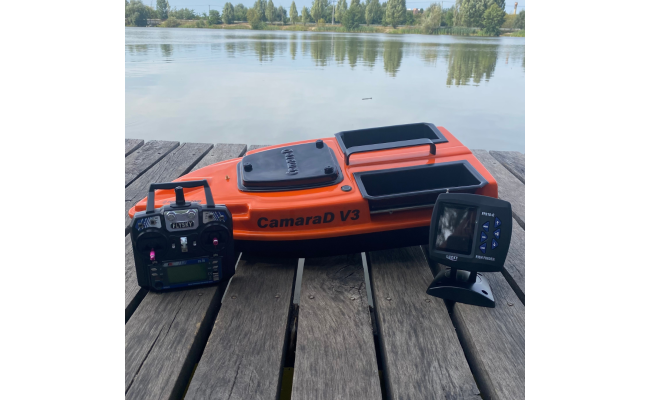 Короповий кораблик Runferry Camarad V3 + GPS-автопілот і ехолот Lucky 918 Orange Короповий кораблик Runferry Camarad V3 + GPS-автопілот і ехолот Lucky 918 Orange