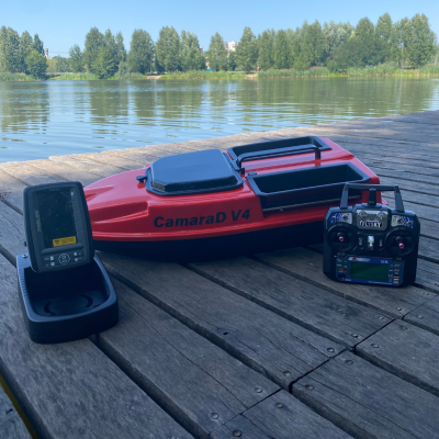 Короповий кораблик Camarad V4 GPS + Toslon TF520 Red Короповий кораблик Camarad V4 GPS + Toslon TF520 Red