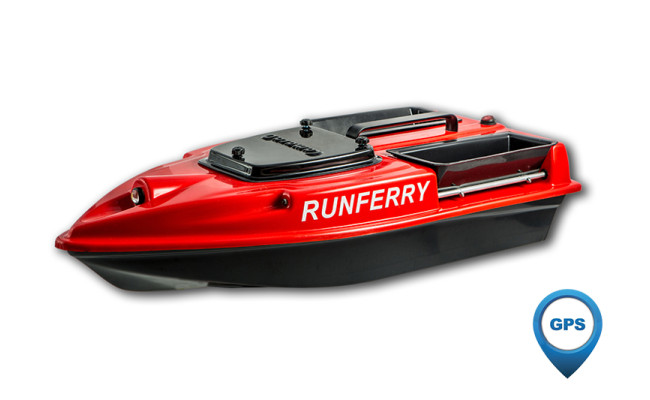 Короповий кораблик Runferry Camarad V3 + GPS-автопілот Red