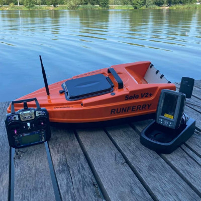 Короповий кораблик SOLO V2+ GPS  Toslon TF520 Orange